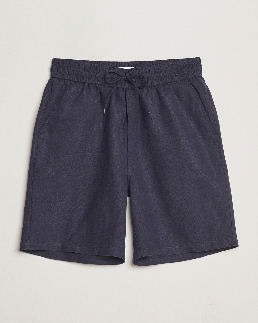 Herr | Shorts | LES DEUX | Otto Linen Shorts Navy