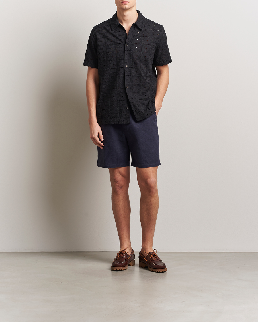 Herr | Shorts | LES DEUX | Otto Linen Shorts Navy