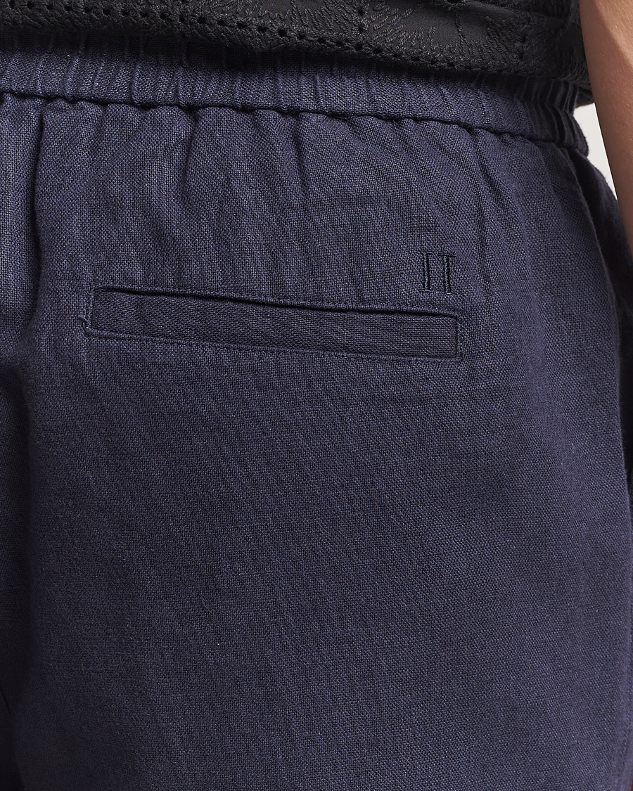 Herr | Shorts | LES DEUX | Otto Linen Shorts Navy