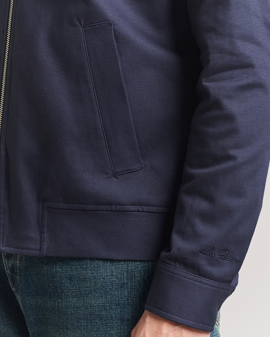 Herr | Jackor | LES DEUX | Como Cotton Coach Jacket Navy