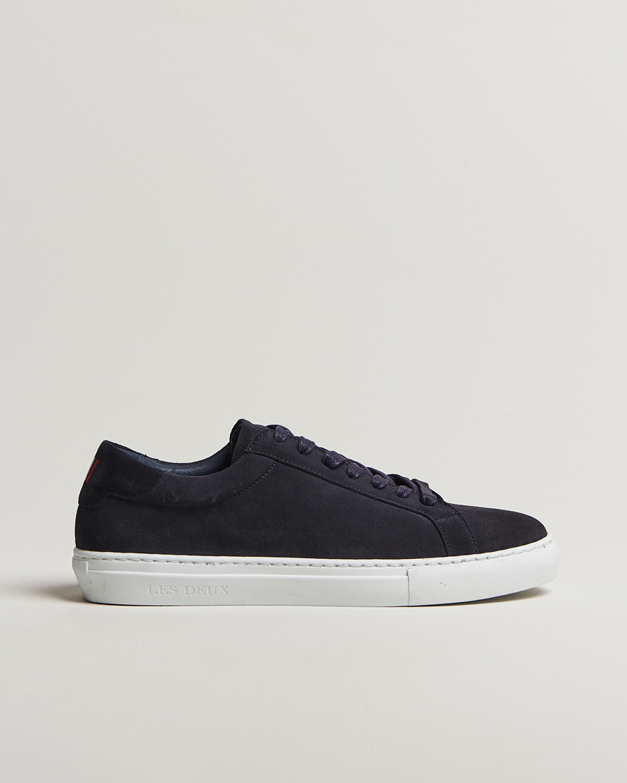 Herr | Sneakers | LES DEUX | Theodor Suede Sneakers Navy