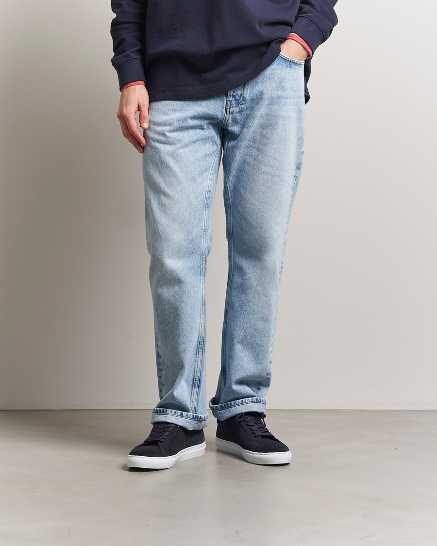 Herr | Sneakers | LES DEUX | Theodor Suede Sneakers Navy