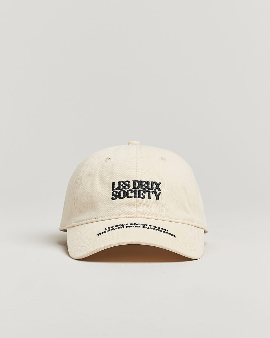 Herr | Hattar & kepsar | LES DEUX | Society Dad Cap Ivory