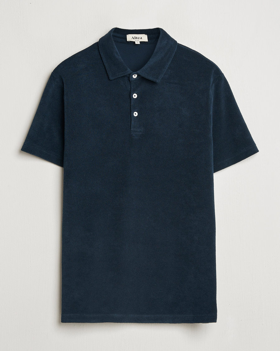 Herr | Pikéer | Altea | Terry Cotton Polo Navy