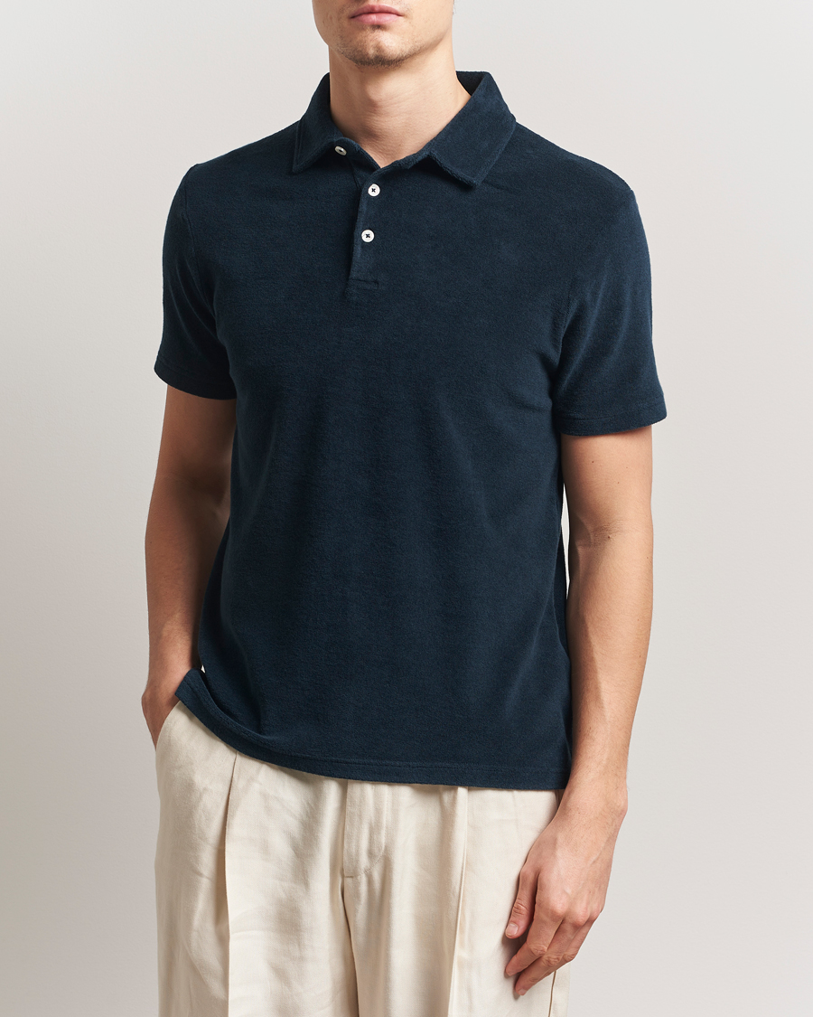 Herr | Pikéer | Altea | Terry Cotton Polo Navy