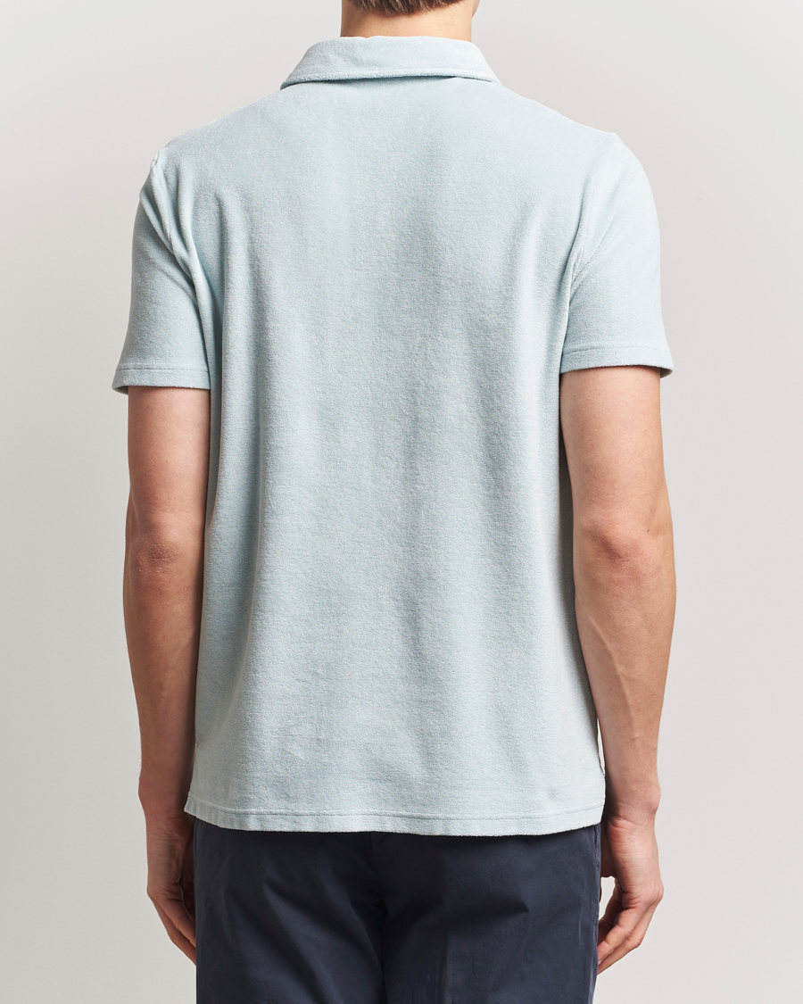 Herr | Pikéer | Altea | Terry Cotton Polo Teal