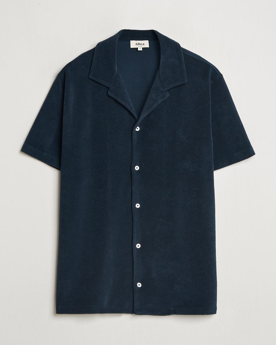 Herr | Skjortor | Altea | Terry Bowling Shirt Navy