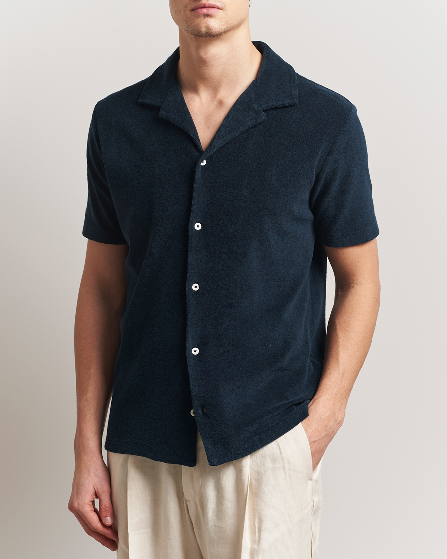 Herr | Skjortor | Altea | Terry Bowling Shirt Navy