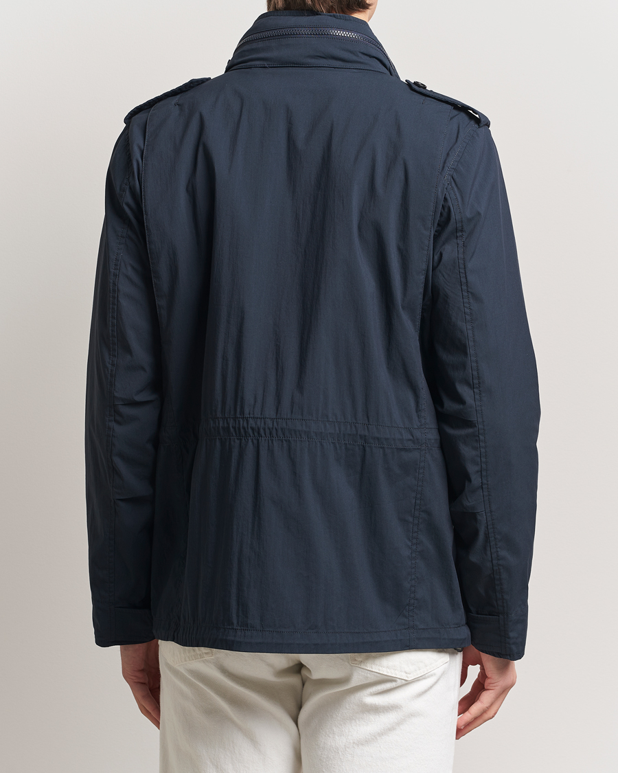 Herr | Jackor | Aspesi | Lightweight Cotton Field Jacket Navy