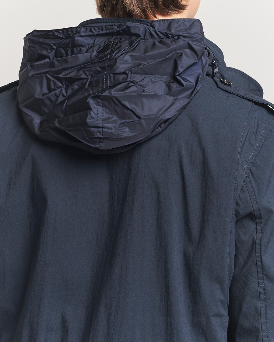 Herr | Jackor | Aspesi | Lightweight Cotton Field Jacket Navy