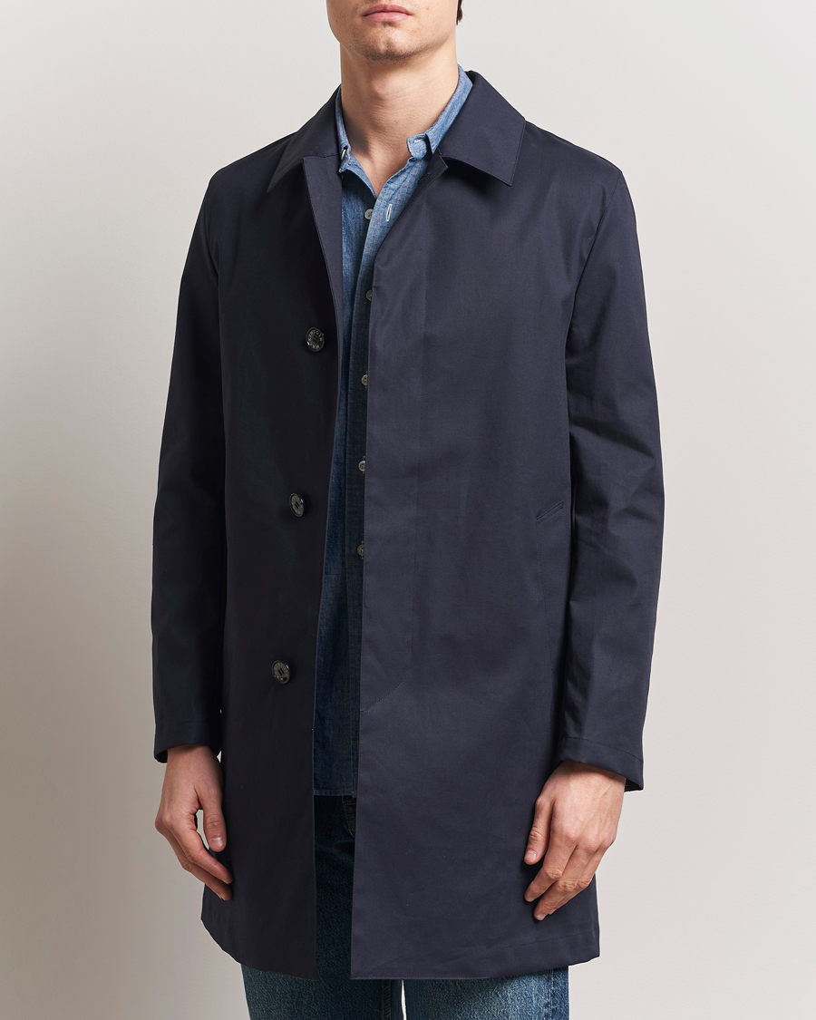 Herr | Jackor | Mackintosh | Donoon Car Coat Navy