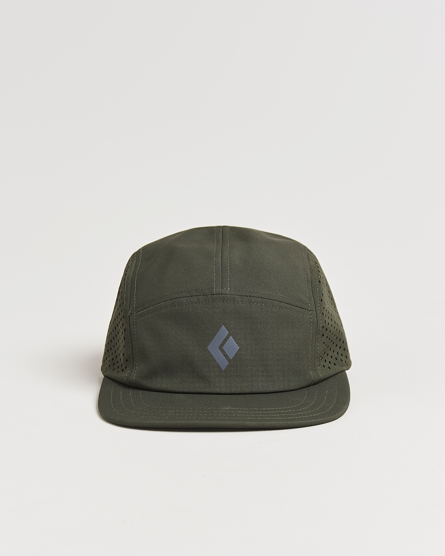 Herr | Black Diamond 5-Panel Cap Black Moss | Black Diamond | 5-Panel Cap Black Moss
