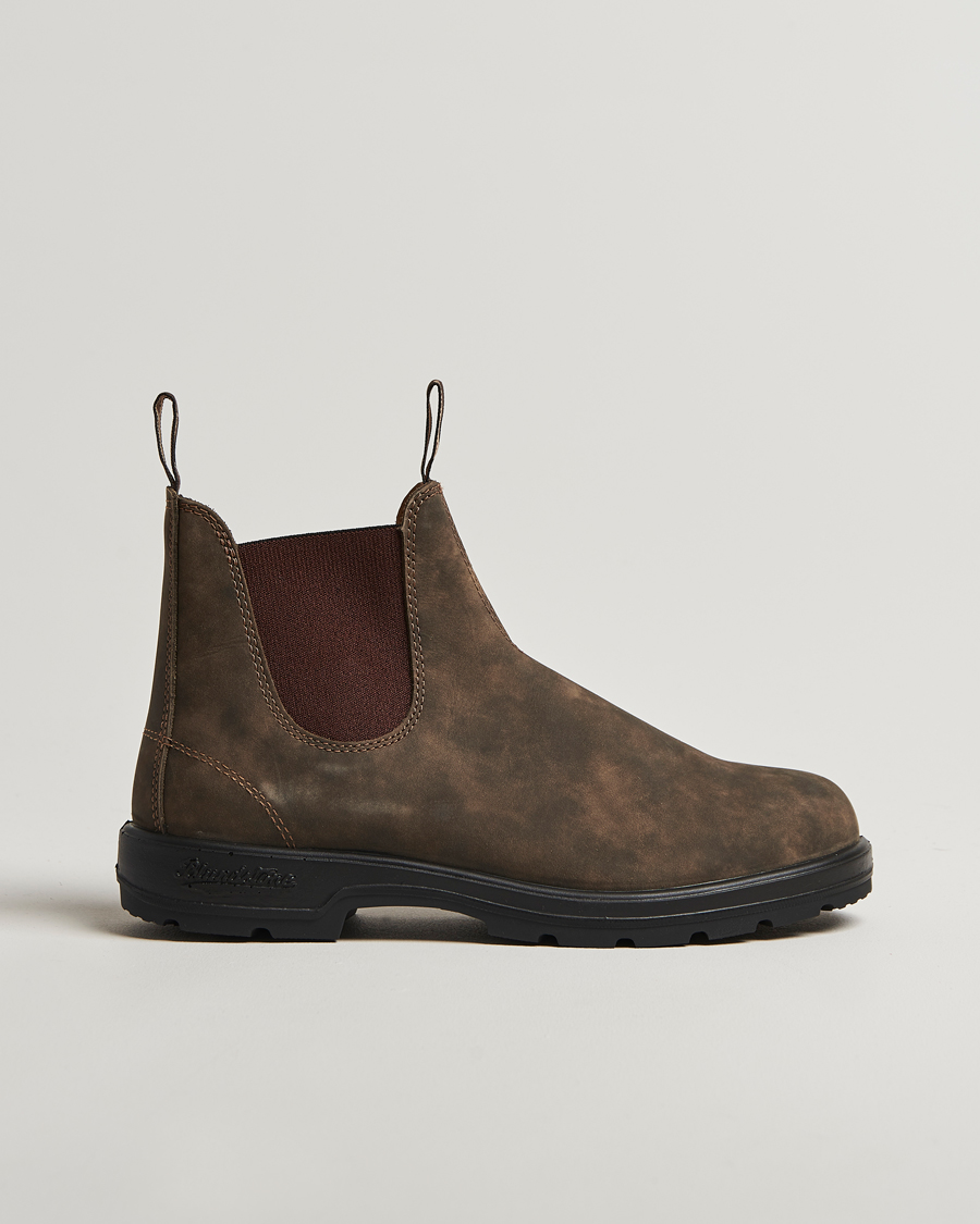Herr | Kängor | Blundstone | 585 Original Leather Chelsea Boot Rustic Brown