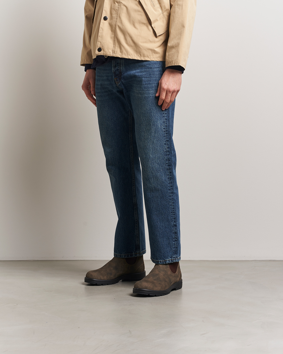 Herr | Kängor | Blundstone | 585 Original Leather Chelsea Boot Rustic Brown