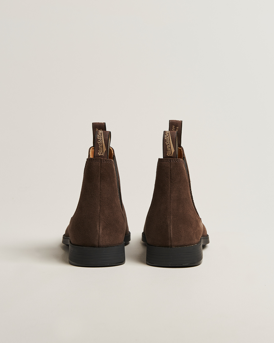Herr | Kängor | Blundstone | 2391 Dress Ankle Suede Chelsea Boot Brown