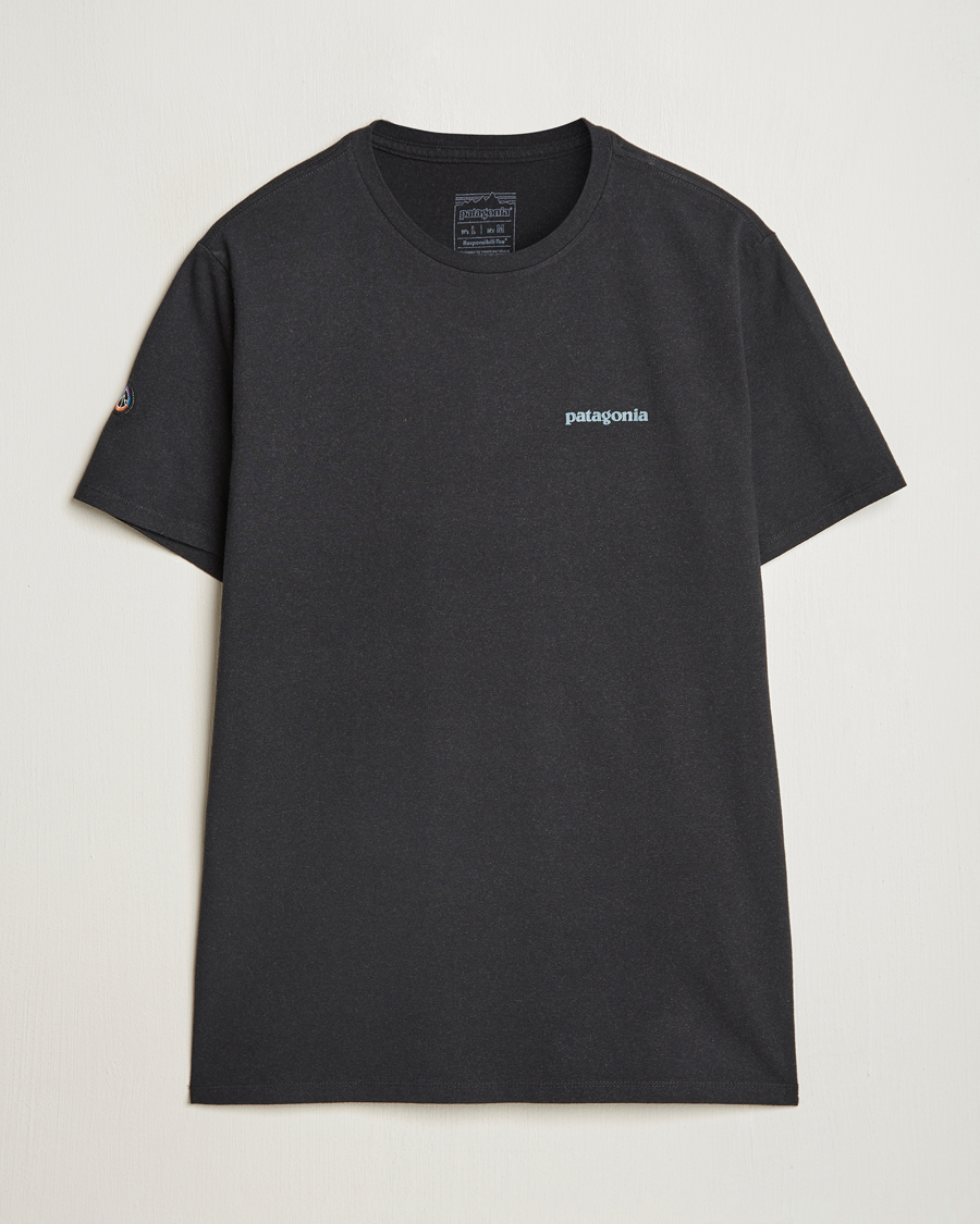 Herr | T-Shirts | Patagonia | Fitz Roy Icon Responsibili-Tee Ink Black