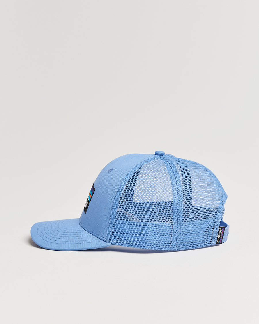 Herr | Patagonia P-6 Logo Trucker Hat Abudant Blue | Patagonia | P-6 Logo Trucker Hat Abudant Blue