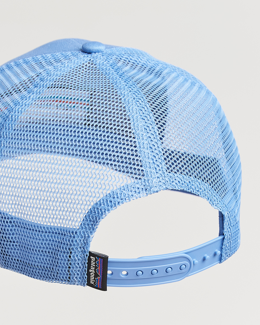 Herr | Patagonia P-6 Logo Trucker Hat Abudant Blue | Patagonia | P-6 Logo Trucker Hat Abudant Blue