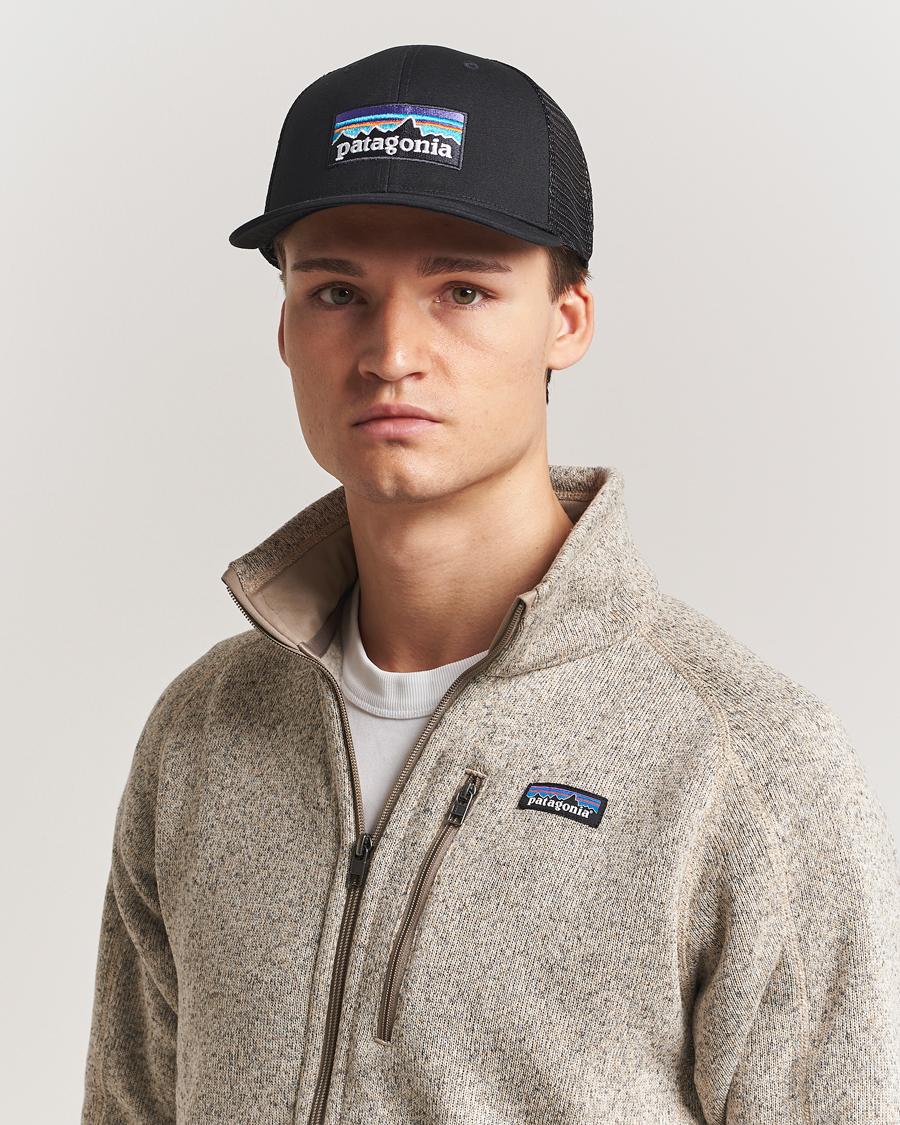 Herr | Hattar & kepsar | Patagonia | PatagoniaP-6 Logo Trucker HatBlack