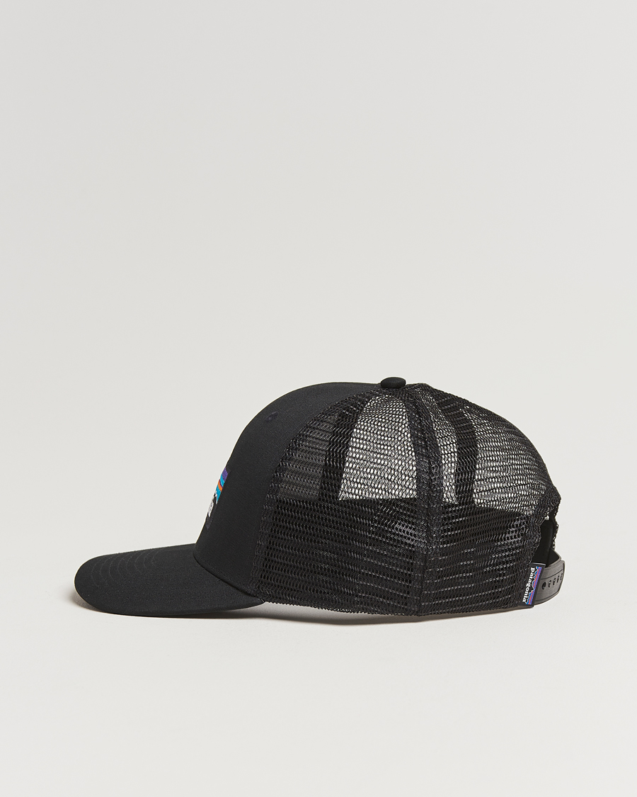 Herr | Hattar & kepsar | Patagonia | P-6 Logo Trucker Hat Black