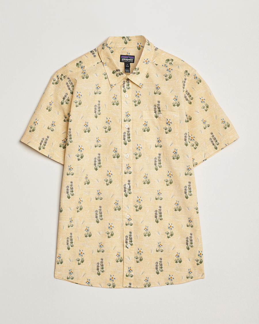 Herr | Skjortor | Patagonia | Go To Short Sleeve Shirt Beeswax Tan