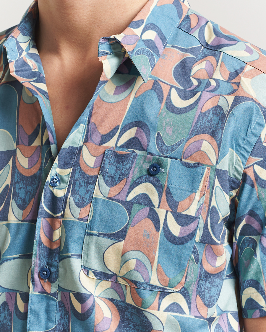 Herr | Skjortor | Patagonia | Go To Short Sleeve Shirt Still Blue