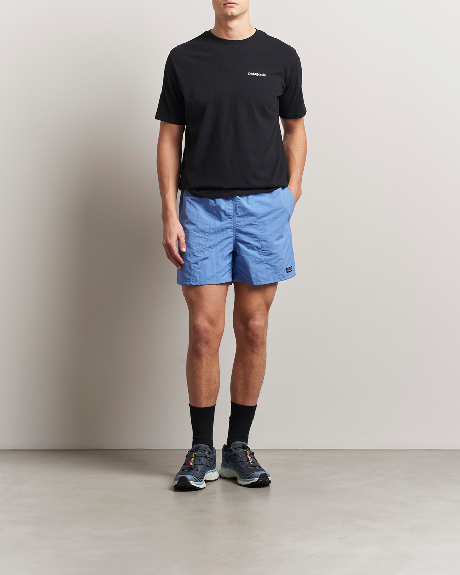 Herr | T-Shirts | Patagonia | P-6 Logo T-Shirt Black