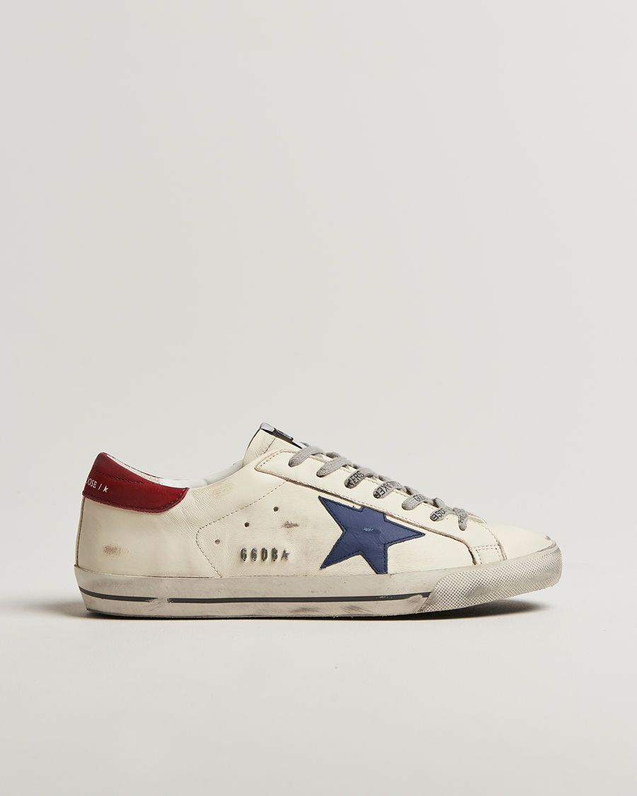 Herr | Sneakers | Golden Goose | Super-Star Sneakers White/Blue