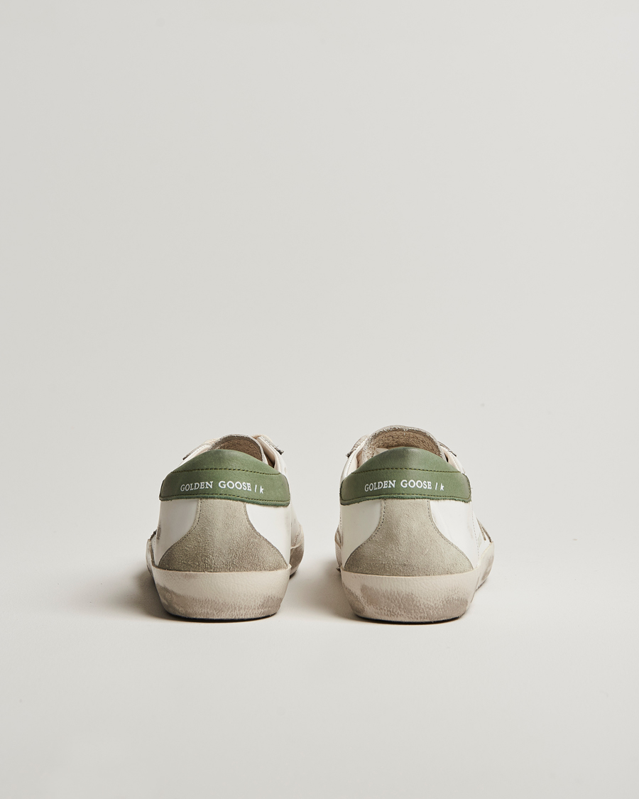 Herr | Sneakers | Golden Goose | Super-Star Sneakers White/Green