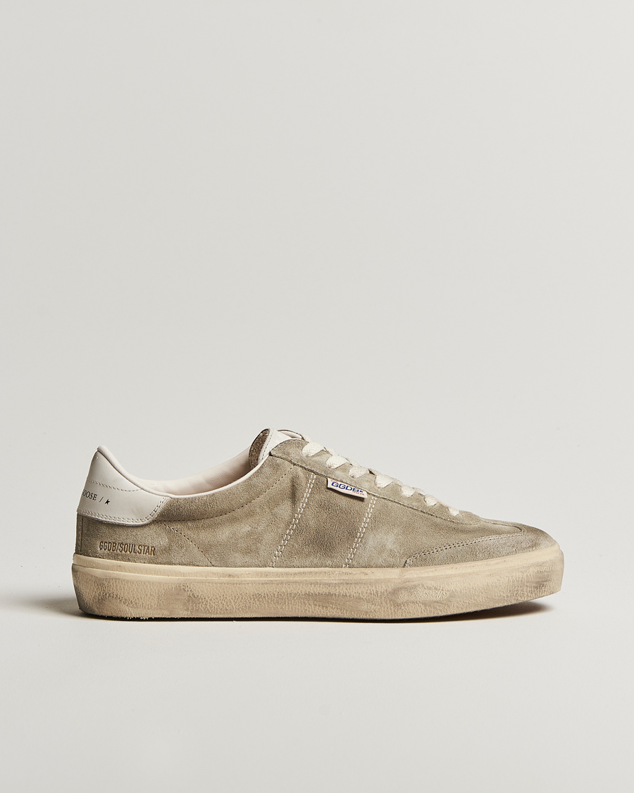 Herr | Golden Goose Soul-Star Sneakers Taupe | Golden Goose | Soul-Star Sneakers Taupe