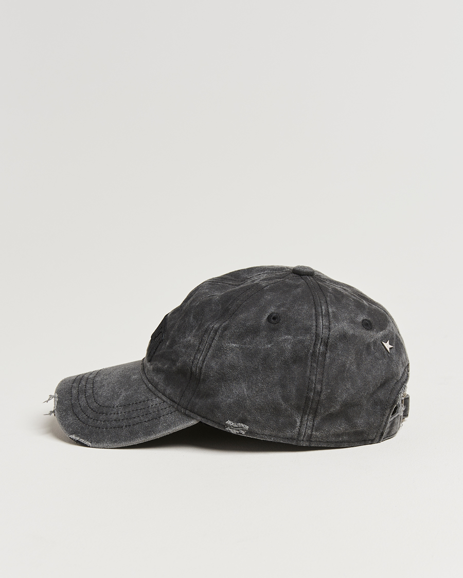 Herr | Golden Goose Cotton Twill Baseball Cap Anthracite | Golden Goose | Cotton Twill Baseball Cap Anthracite