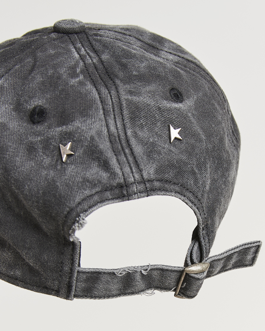 Herr | Golden Goose Cotton Twill Baseball Cap Anthracite | Golden Goose | Cotton Twill Baseball Cap Anthracite