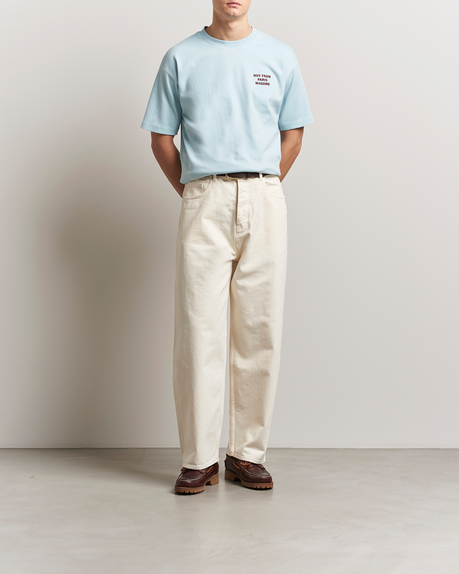 Herr | Jeans | Drôle de Monsieur | Wide Fit Jeans Off White