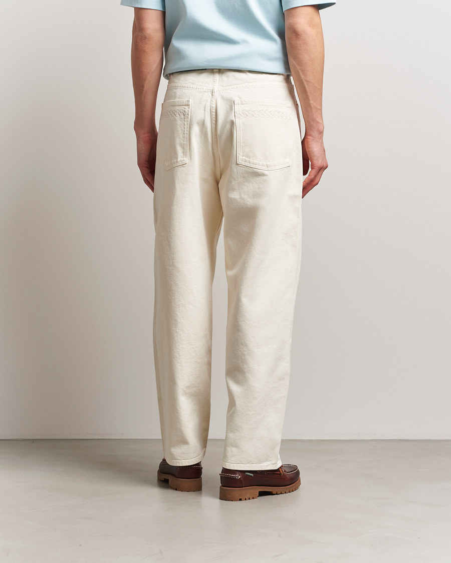 Herr | Jeans | Drôle de Monsieur | Wide Fit Jeans Off White