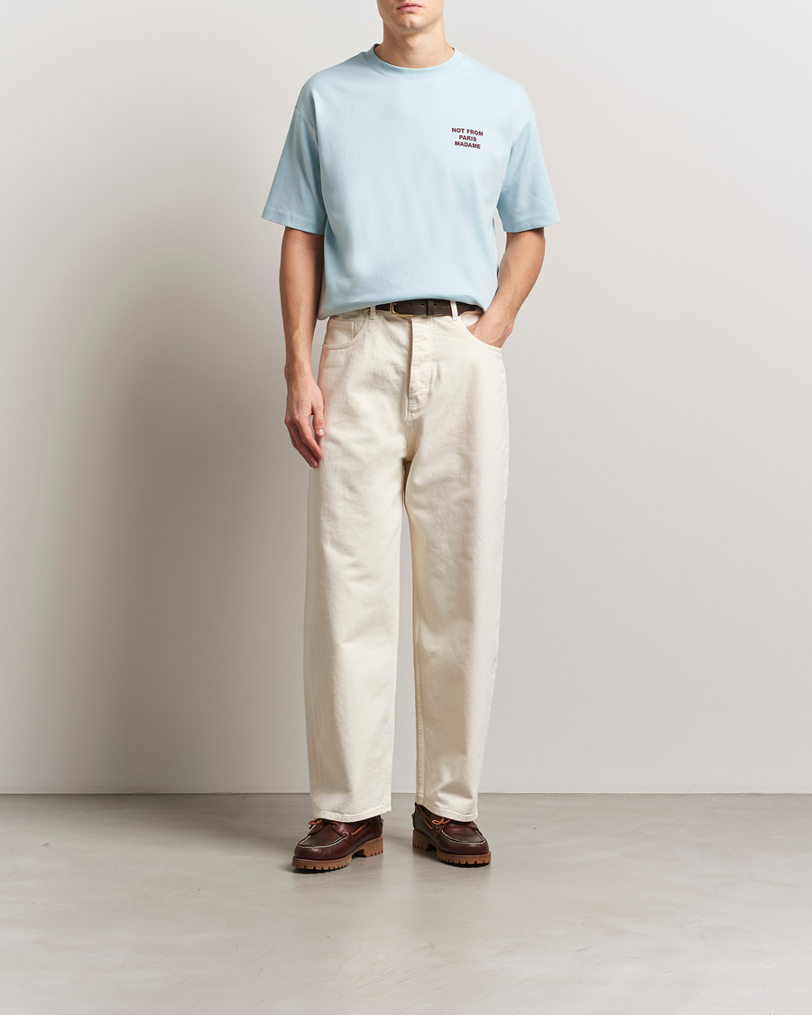 Herr | T-Shirts | Drôle de Monsieur | Slogan T-Shirt Light Blue