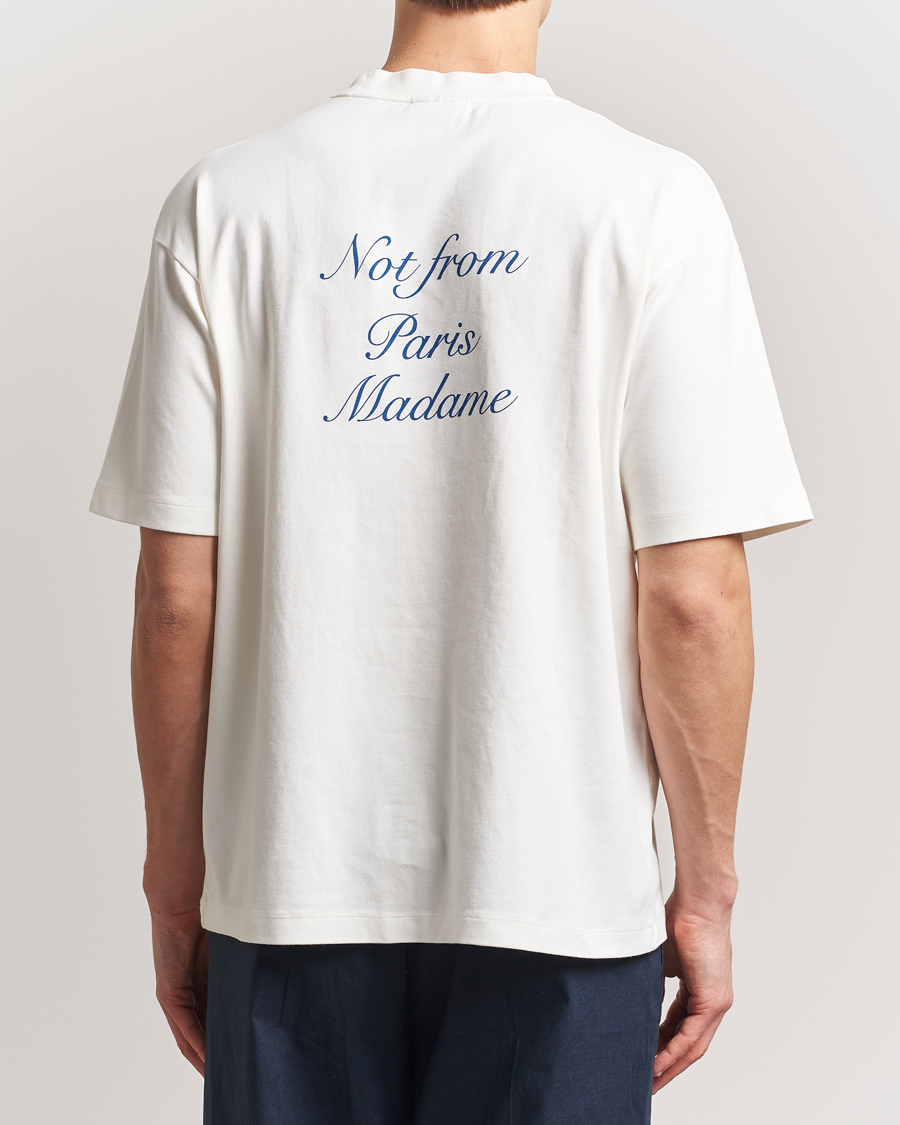 Herr | T-Shirts | Drôle de Monsieur | Slogan Cursive T-Shirt Off White