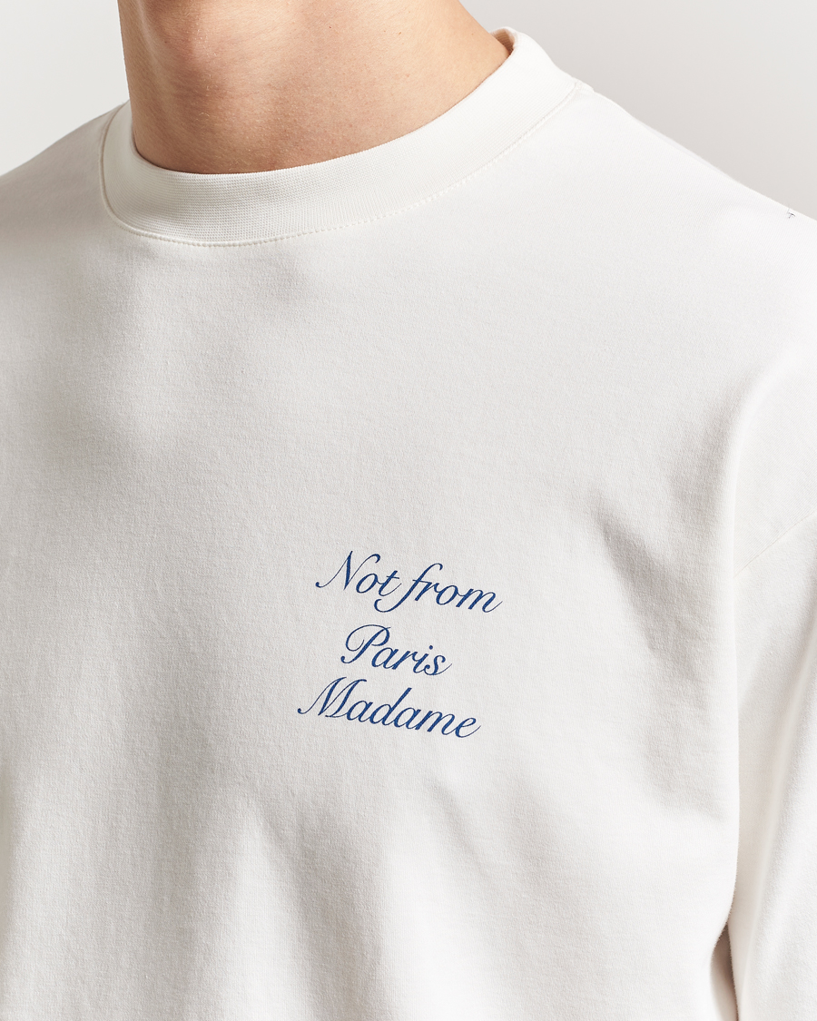 Herr | T-Shirts | Drôle de Monsieur | Slogan Cursive T-Shirt Off White