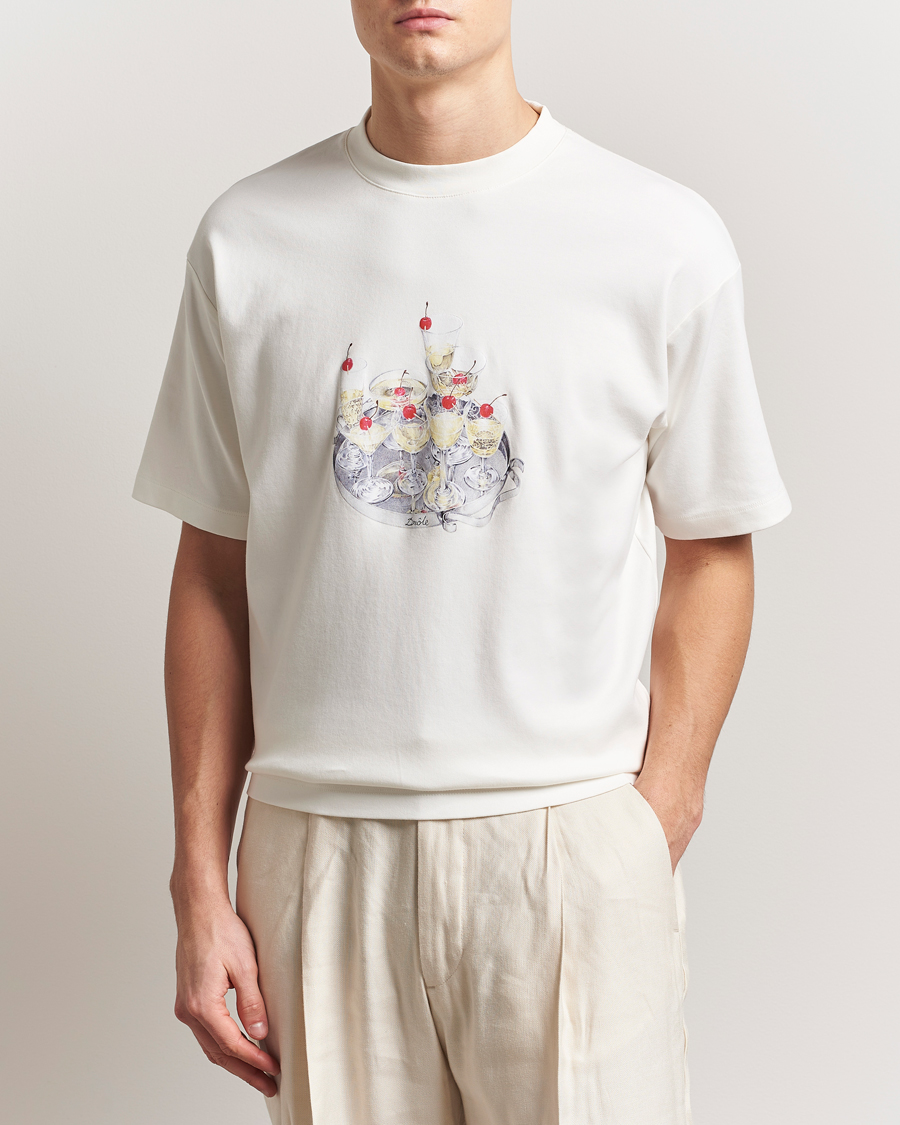 Herr | T-Shirts | Drôle de Monsieur | Cocktails T-Shirt Off White