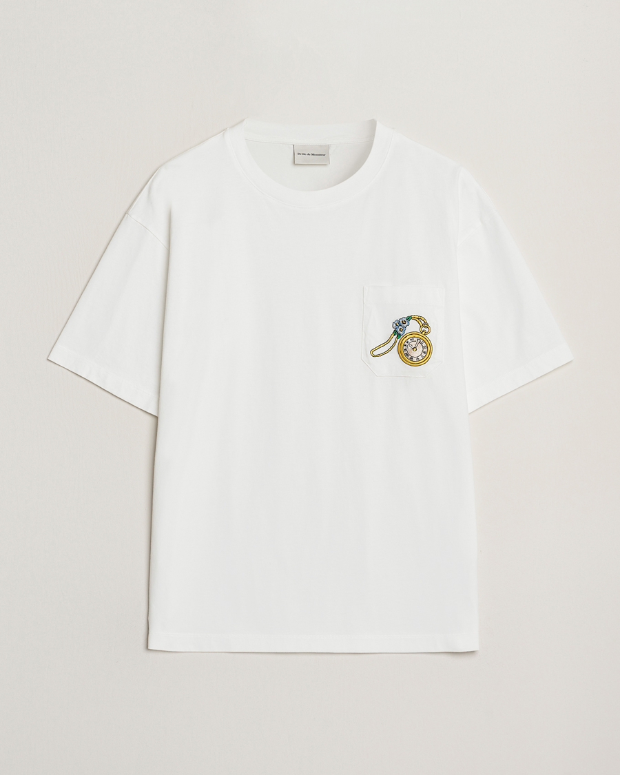 Herr | T-Shirts | Drôle de Monsieur | Gousset T-Shirt Off White