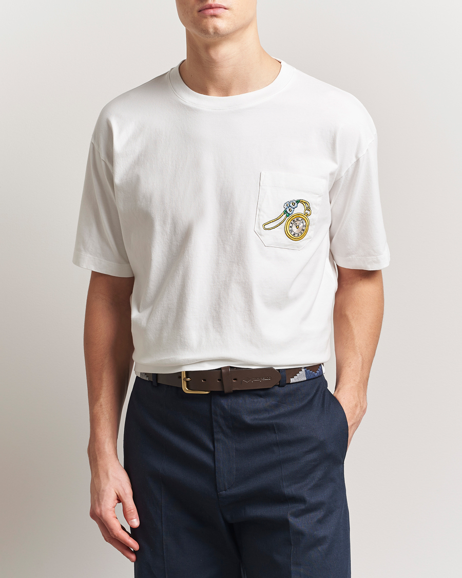 Herr | T-Shirts | Drôle de Monsieur | Gousset T-Shirt Off White