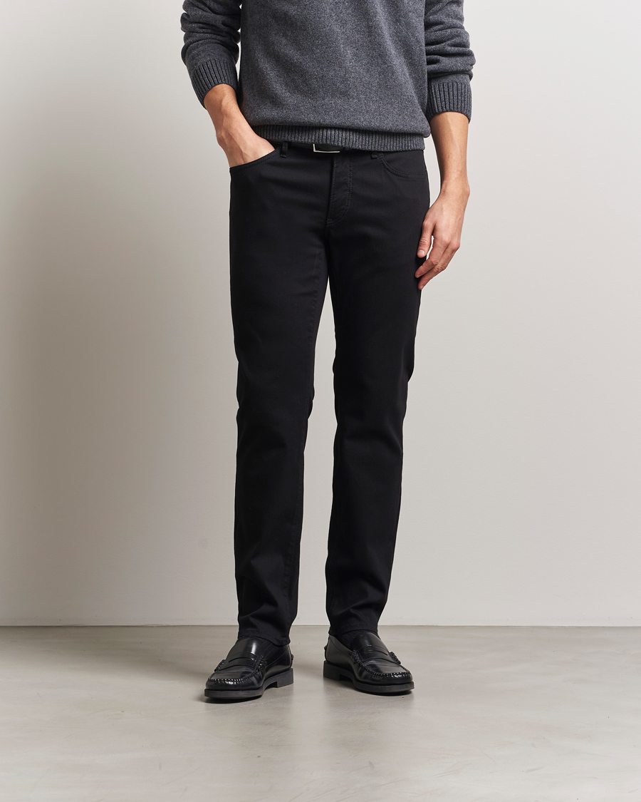 Herr | Jeans | Brax | Chuck Hi-Flex Denim Perma Black