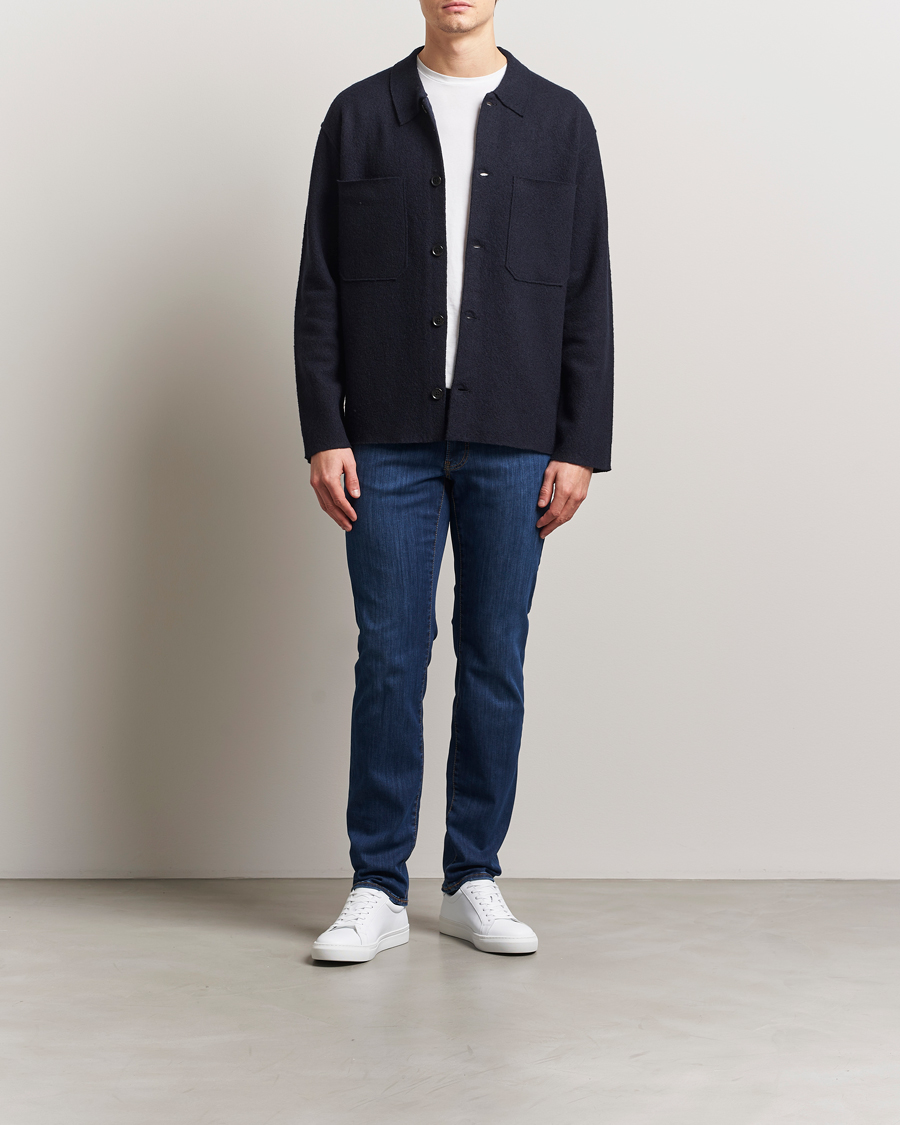 Herr | Jeans | Brax | Chuck Hi-Flex Denim Dark Used
