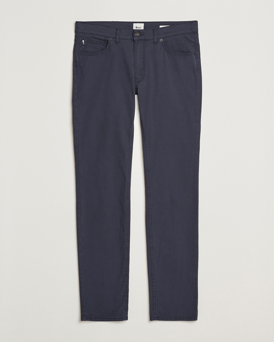 Herr | Byxor | Brax | Chuck Marathon+ 5-Pocket Pants Navy