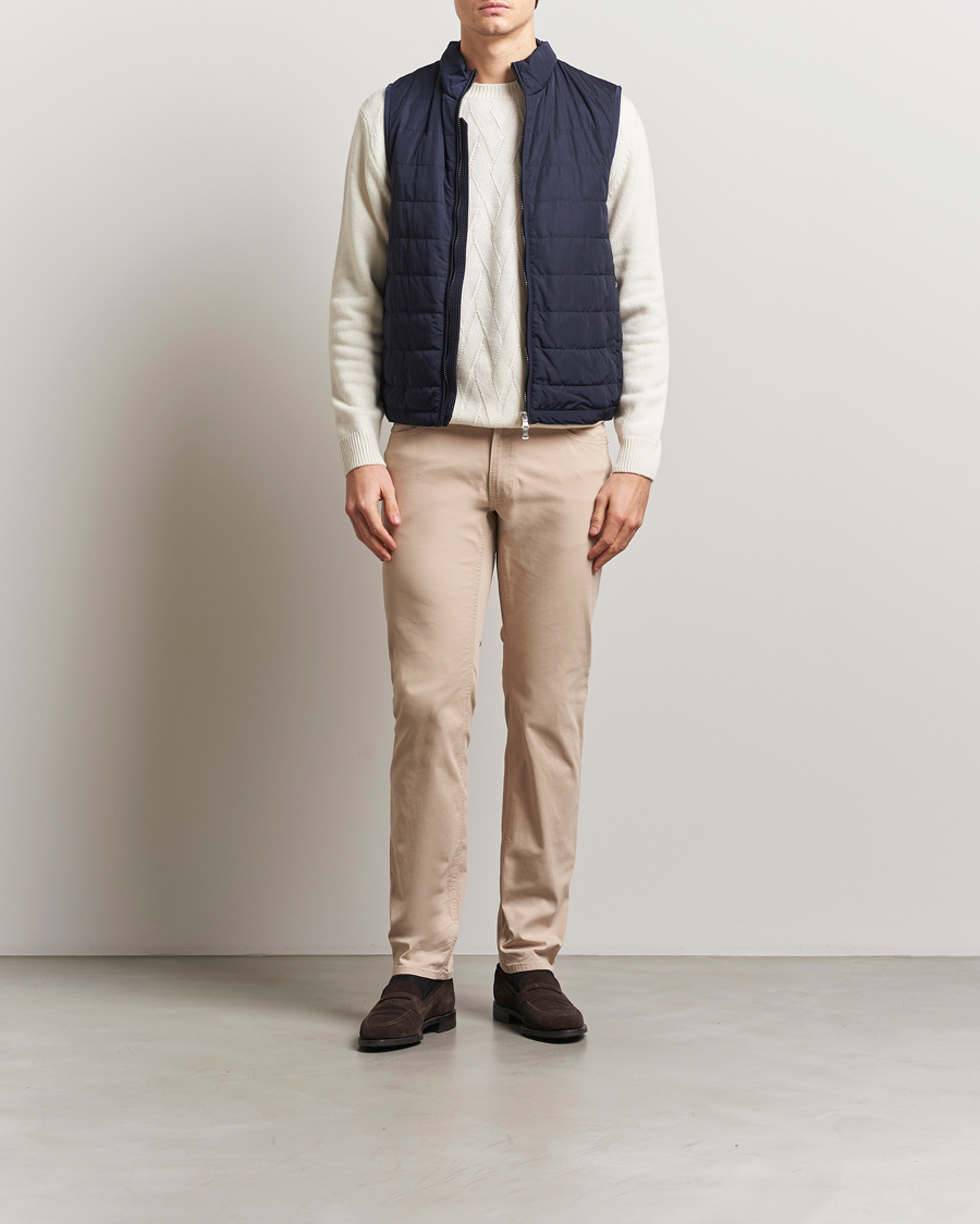 Herr | Byxor | Brax | Chuck Marathon+ 5-Pocket Pants Cosy Linen