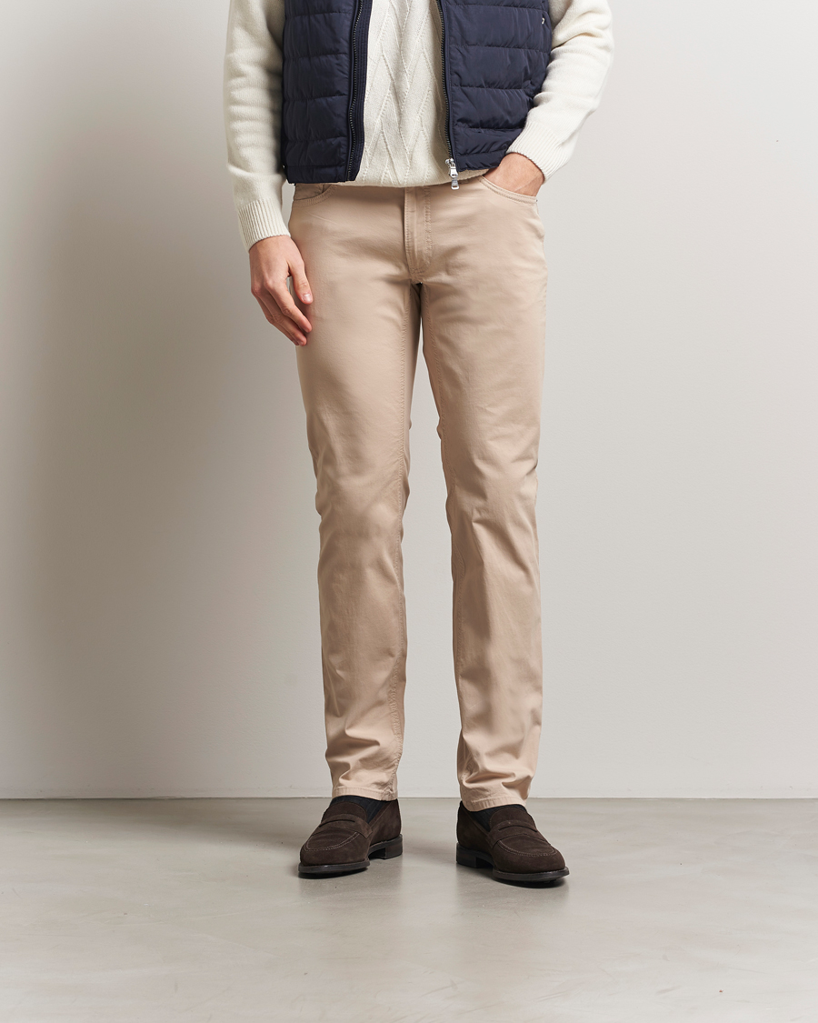 Herr | Byxor | Brax | Chuck Marathon+ 5-Pocket Pants Cosy Linen