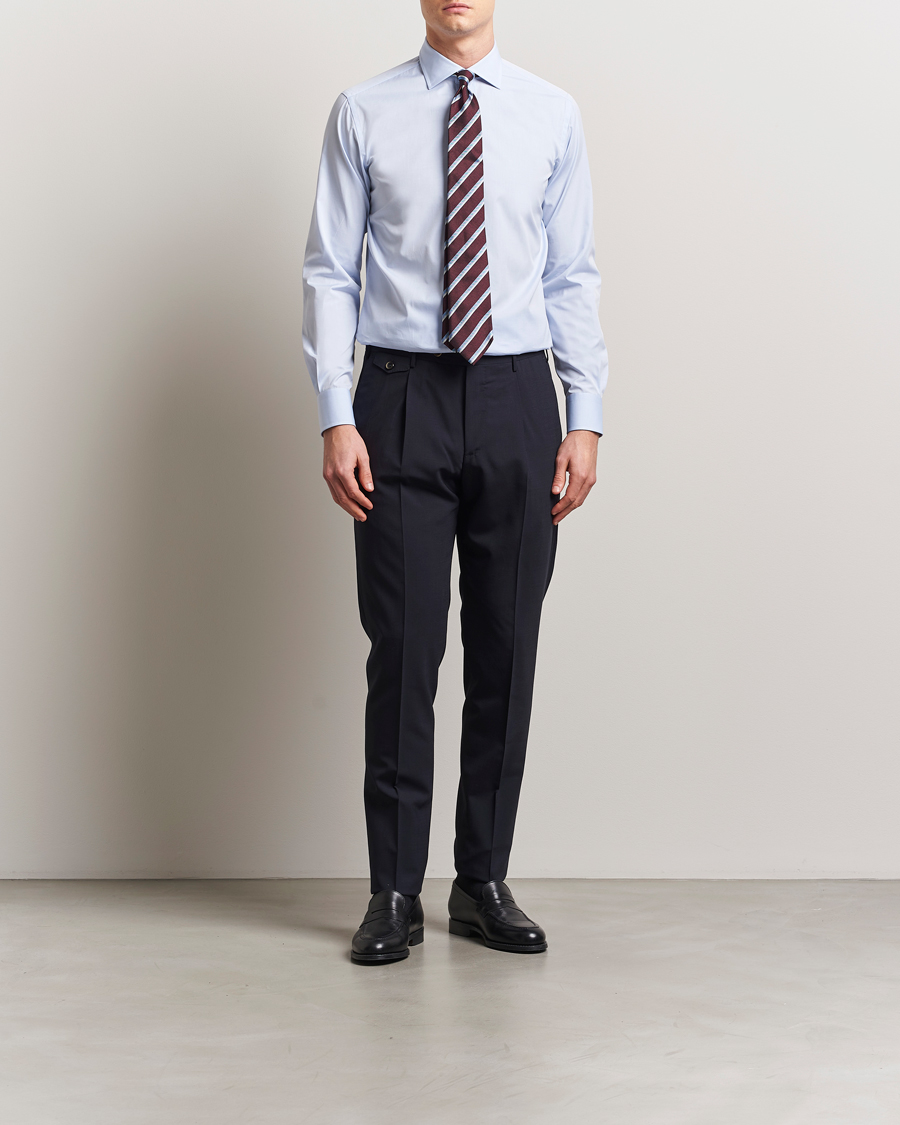 Herr | Skjortor | Brioni | Slim Fit Dress Shirt Light Blue
