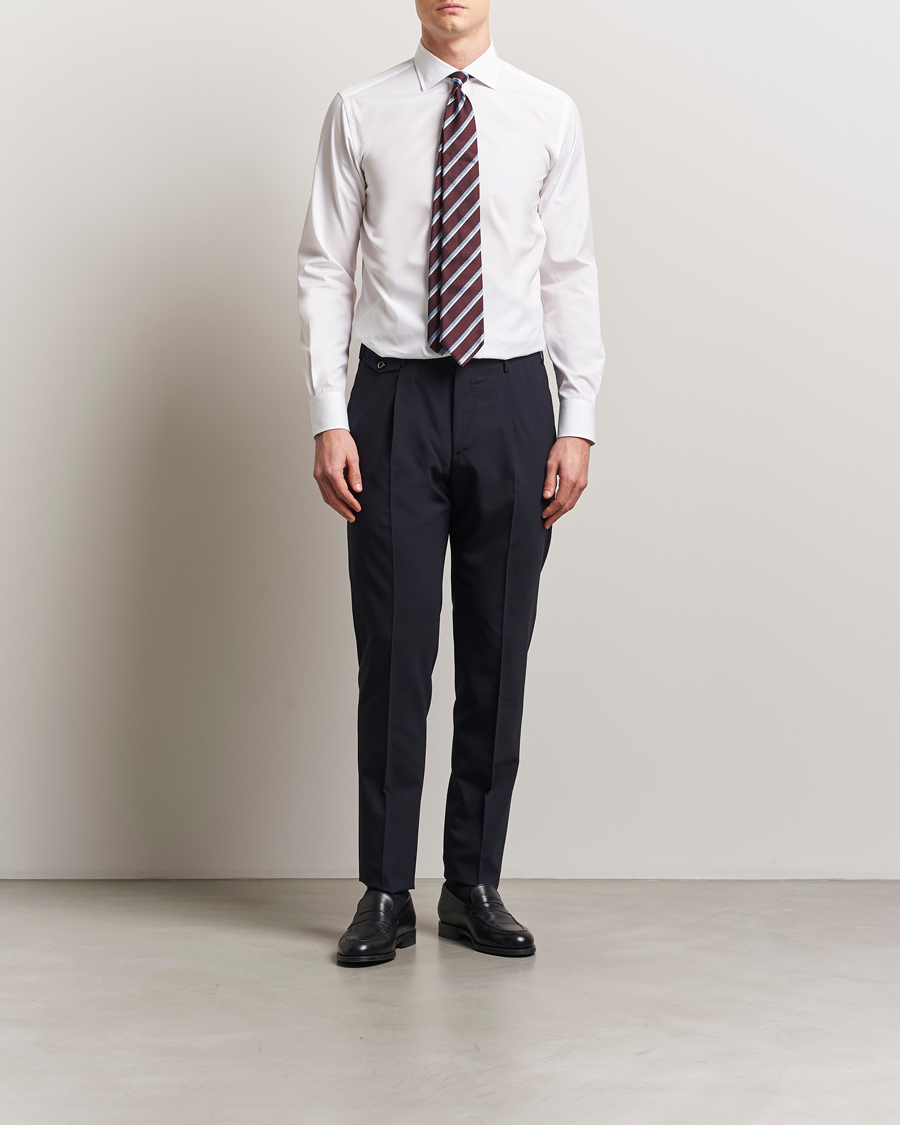 Herr | Skjortor | Brioni | Slim Fit Dress Shirt White