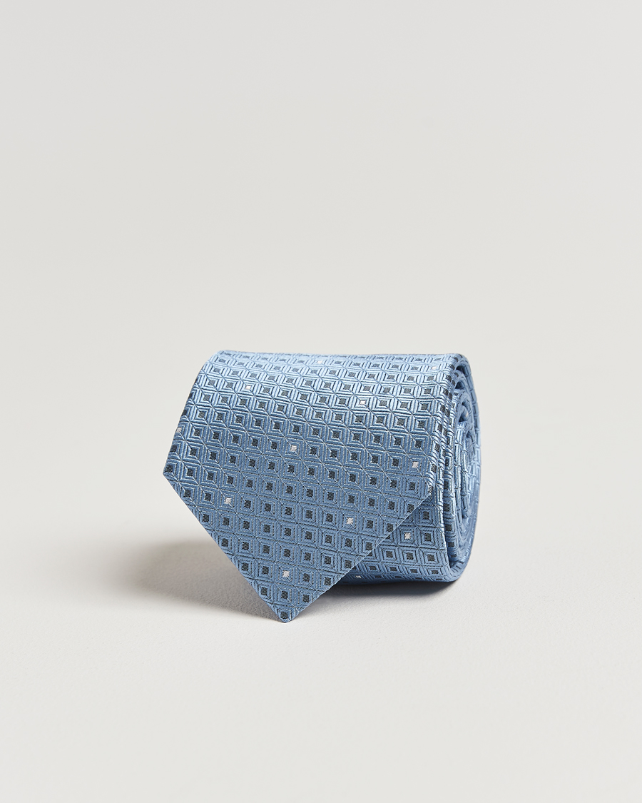 Herr | Slipsar | Brioni | Jacquard Silk Tie Light Blue