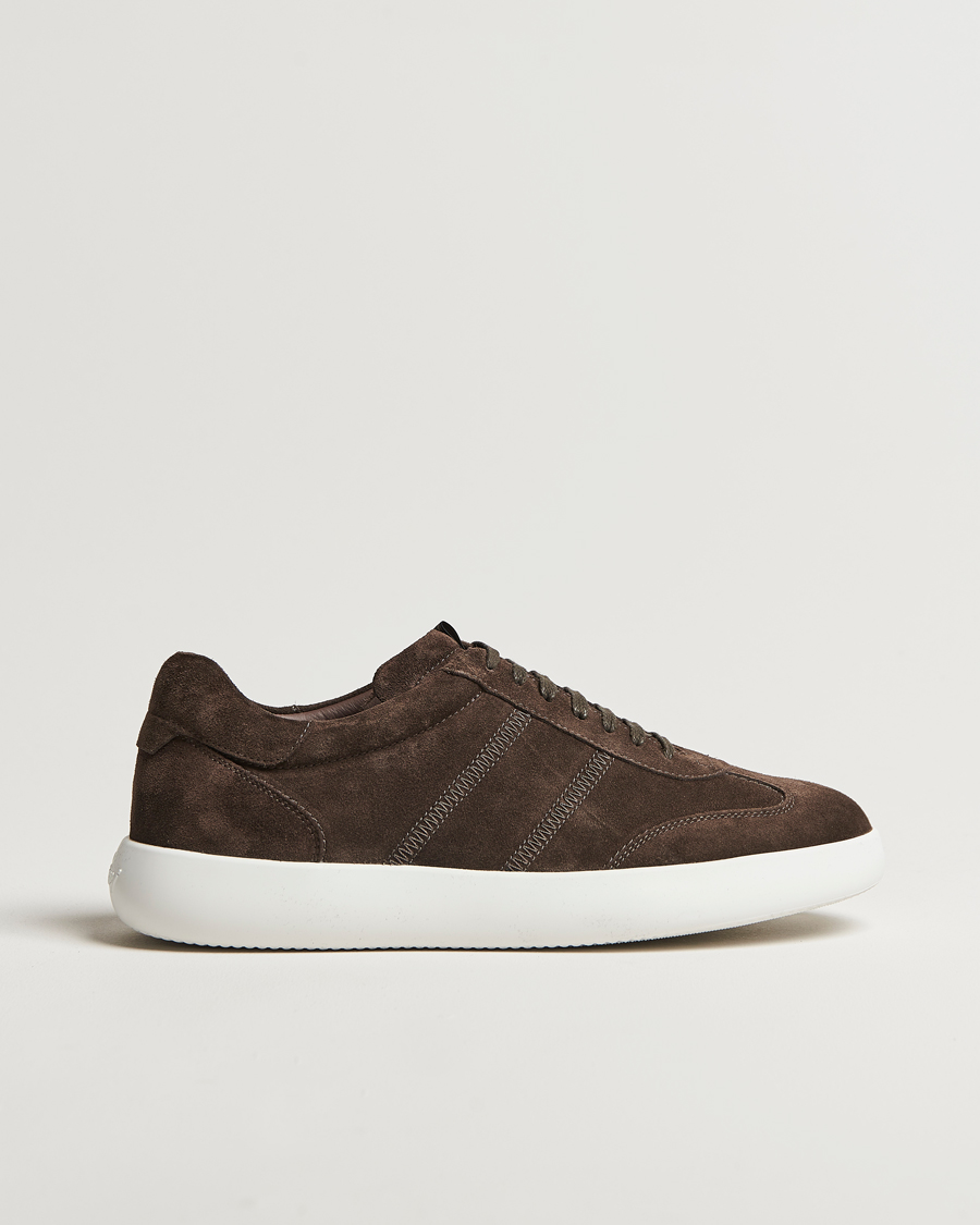 Herr | Sneakers | Brioni | Cassetta Sneakers Dark Brown Suede