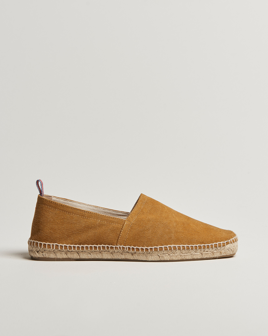 Herr | Espadriller | Castañer | Pablo Washed Canvas Espadrilles Ambar